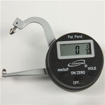 Digital Electronic THICKNESS GAGE 0-1''/25mm MICROMETER CALIPER Inch/mm/Fractions