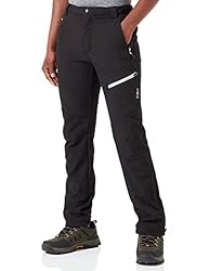 CMP 3A08326 Pantalones Térmicos Softshell WP 7.000...: La tecnología climaprotect es una membrana que protege del agua y el viento y asegura una buena transpiración Cortaviento y impermeable wp 7.000 Buena transpiración al exterior mvp 3.000 Cierre con botón y cremallera y bolsillos laterales con cremall...