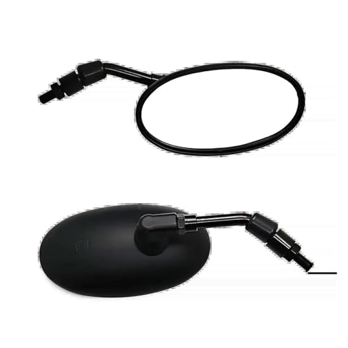 Rétroviseur moto 10mm noir pour vos trajets urbains et balades