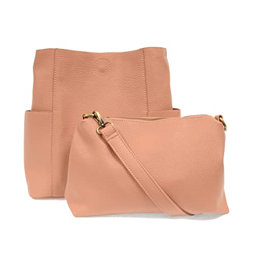 Image of Joy Susan Side-Pocket Bucket Bag: Kayleigh Crossbody
