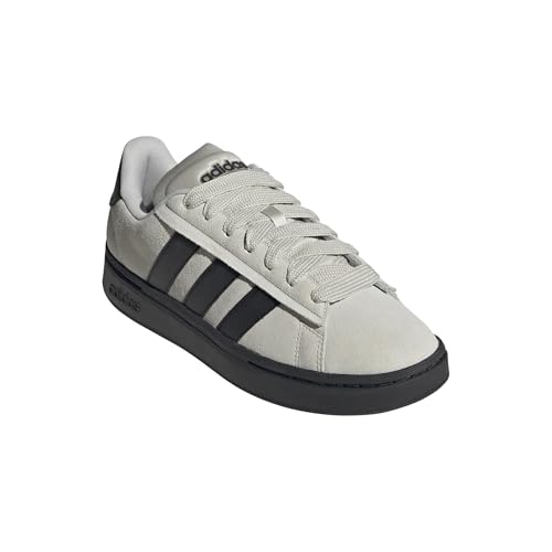 adidas Grand Court Alpha 00s Sneaker Trainer Schuhe (Grey Black, EU Schuhgrößensystem, Erwachsene, Numerisch, M, 37 1/3)