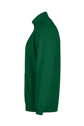 Sweat Mukua zippé contre le froid pull vert confortable XS