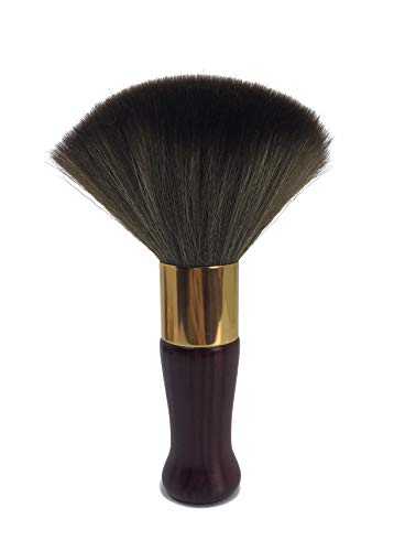 Large Barber Cleaning Hairbrush, Hair Sweep Brush for Hairdressing/Neck/Face, Soft Duster Brush Hair Styling Tool (Type A, B) (Type B)