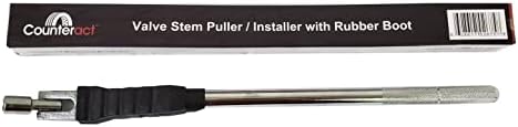 Counteract Tire Valve Stem Puller/Installer with Rubber Boot