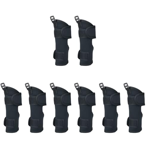 Image of Mipcase 4 Pairs Pet Knee Pads for Braces Dog Front Leg Brace Dog Walking Assist Belt Knee Sleves Shin Guard Sleeves Dog Supply Leashes Neoprene Puppy