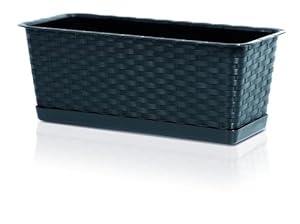 Dikel Skrzynka na kwiaty rattanowa 39 cm
