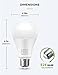 LOHAS A21 Bright LED Light Bulbs, 150W-200W Equivalent LED Bulb, 23 Watt Garage Light Bulb, Soft White 3000K, 2500 Lumen High Watt Super Bright Porch Light Bulb, Non-Dimmable for Home Lighting, 4 Pack