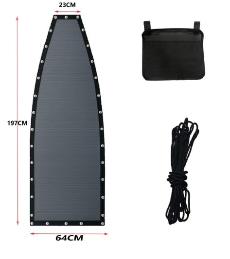 Générique Tissu de Rechange pour balancelle Suspendue conçu pour Une Installation Facile et Un Confort Tissu,résistant aux intempéries, pour hamac de Jardin et terrasse(64 x 197 x 23 cm)