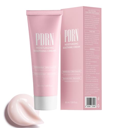 PDRN Moisturizing Soothing Cream for Face,with Salmon DNA, Ceramide, Hyaluronic Acid...
