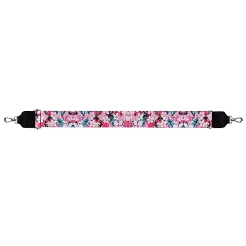Image of Adjustable Purse Strap for Women, Crossbody Wide Handbag Strap Replacement, Sturdy Bag Strap with Silver Hardware