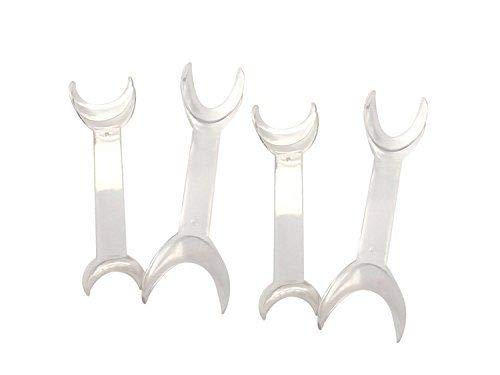 Miniatura 7 de BONEW Herramienta de retractor de labios intraoral de mejilla en forma de T de doble cabezanegroblanco, 16PCS