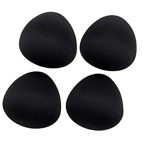 BNF®2x2 Pairs Female Bra Pad Inserts Push Up Sponge for Swimwear Sportwear Black|Clothing Shoes & Accessories | Womens Clothing | Sleep | Breast Forms Enhancers-image-44