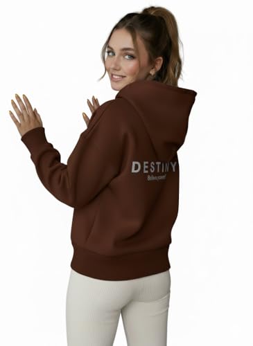 SMOWKLY Hoodies for Women & Girls | Oversized Fit Soft Winter Pul...