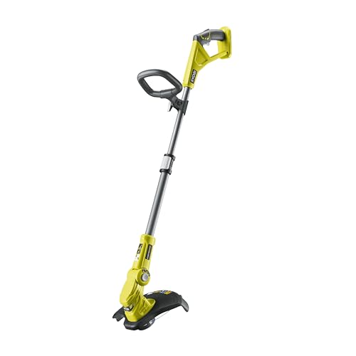 RYOBI - Coupe-Bordures sans Fil 18V One+ OLT1832 – Coupe Ø25-30 cm, Hauteur Télescopique, Mode Dresse-Bordure, Idéal pour Bordures, Massifs et Talus – Batterie...