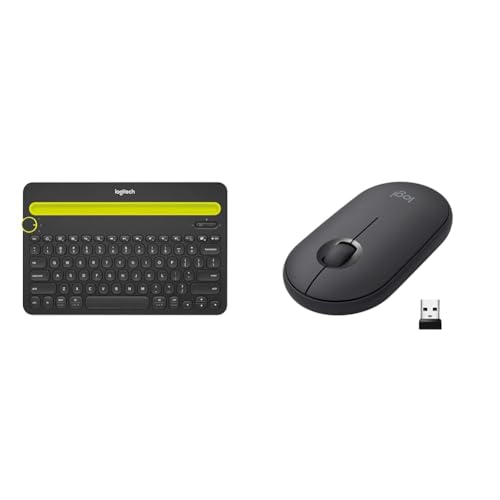 Image of Logitech K480 Wireless Multi-Device Keyboard for Windows, Macos, Ipados, Android Or Chrome Os, Bluet