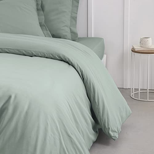 Today Housse de Couette 220X240 2 Personnes Coton Celadon
