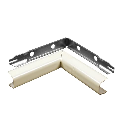Legrand Wiremold B-7 Metal Raceway for Extending Power, 500 Series, Inside Elbow, Ivory (1 Pack)