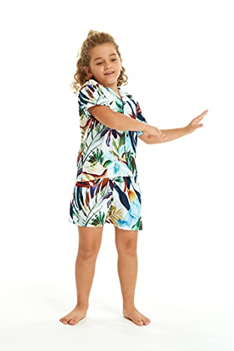 Image of Boys' Aloha Shirt Cabana Set in Signature Prints