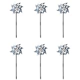 Décoration extérieure attrayante : ces moulins à vent vibrants pour jardin ajoutent une touche de couleur et de mouvement à n'importe quelle cour, patio ou pelouse. Parfait pour améliorer votre espace extérieur avec un attrait visuel dynamique.