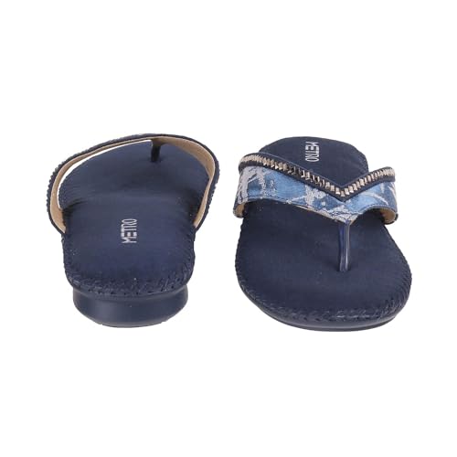 Image of Metro Women's Suede Faux Leather Comfort Slip-on Fashion Sandals