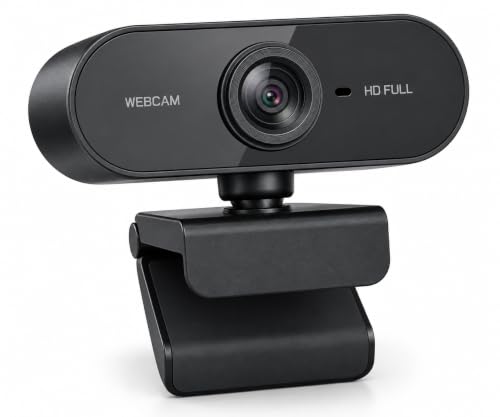 BEEBIRD 1080P Full HD Webcam with Microphone, Autofocus, USB 2.0