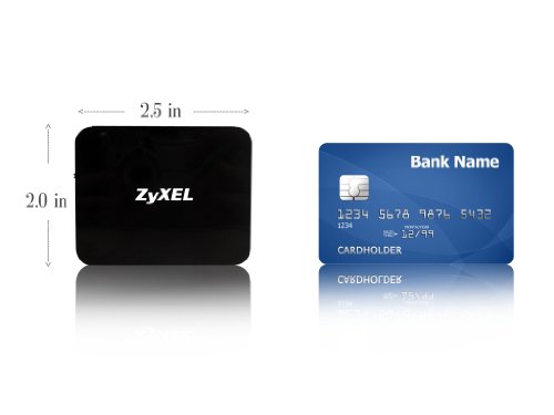 Zyxel Wireless N 3-In-1 Travel Router [Wi-Fi Router + Access Point + Client Bridge] 150Mbps Speed 802.11N Wireless Pocket Router [Mwr102] #TOP4