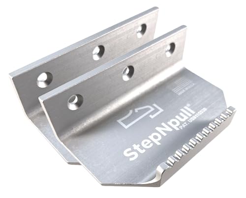 StepNpull Hands Free Door Opener (Silver, 2 Count)