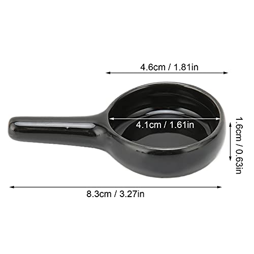 Tealight Wax Warmer Candle Spoon, Little Spoon Shape Replacement Candle Holder For Essential Oil Burner, Aromatherapy Diffuser,Fragrance Incense Burner(Black) #TOP3