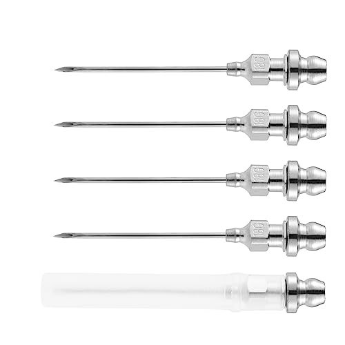 5pcs Grease Injector Needle, Small Bearing Grease...