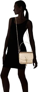 Sac à Main Femme Valentino By Mario Valentino Divina - Argenté, PVC | Dimensions 5x11.5x17 Cm