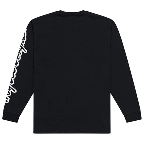 T-Shirt à Manches Longues Signature Black 2X Confortable Sans Tiraillement - 2