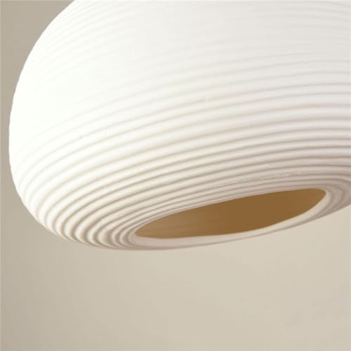 Suspension E27 en céramique pour éclairage déco de chambre et café