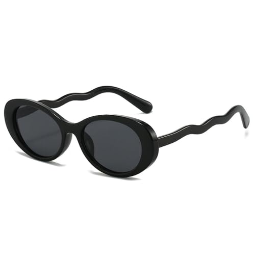 Verres dégradés UV400 sur ces lunettes de soleil ovales MUTYNE punk pour femme