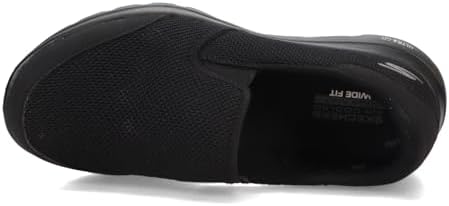 Skechers Men's GOwalk 5 - Elastic Stretch Athletic Slip-On Casual Loafer Walking Shoe Sneaker, Black 2, 9 | Image 5