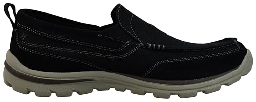 Skechers mens Superior Milford Loafer, Black, 13 US