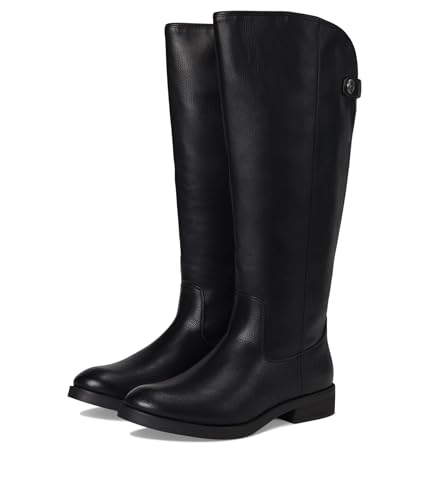 Women's Kellie Button Tall Wide Calf Equestrian Boot
