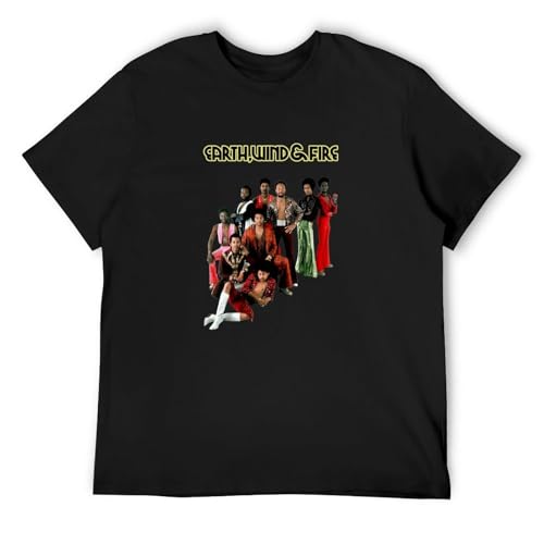 Photo de Feels Coolly Unisex T-Shirt Earth Wind & Fire Art Black XXL