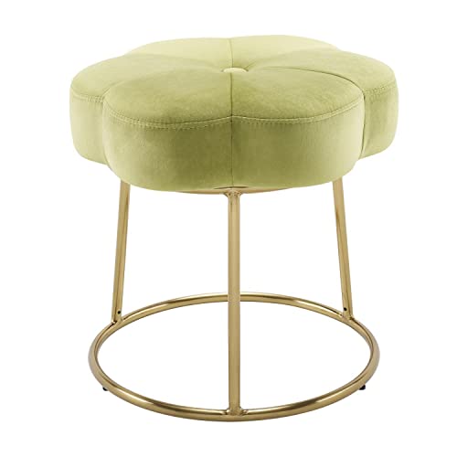 Linon Seraphina Accent Vanity Stool, Green