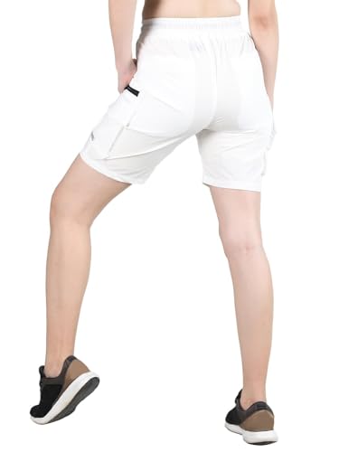 Image of CHKOKKO Summer Basketball Sports Workout Gym Training Wear Shorts for Women