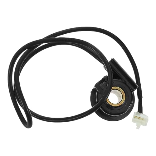 SHINEOFI Cable Sensor Velocímetro Digital Motocicleta Negro Resistente al Agua para Odómetro Electrónico Compatible Varios Modelos Accesorio Automotor
