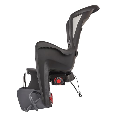 Polisport Unisex-Adult BILBY Maxi CFS Rear Child Seat, Schwarz/Dunkelgrau, Max. 22 Kg, 9 Months–6 Years Polisport Unisex-Adult BILBY Maxi CFS Rear Child Seat, Schwarz/Dunkelgrau, Max. 22 Kg, 9 Months–6 Years