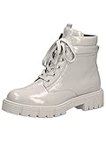 Wechselfußbett Caprice Damen 9-9-25252-29 Stiefelette, LT Grey Naplak, 40 EU