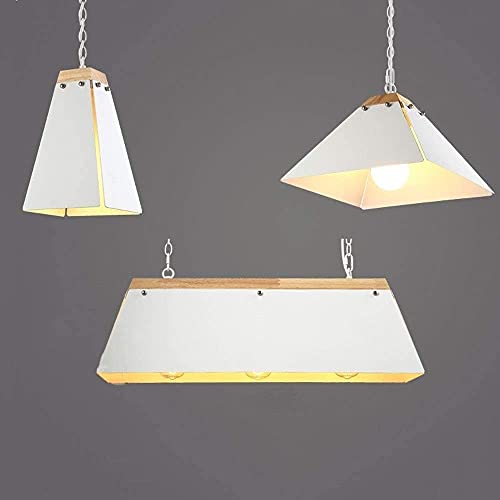 Plafonnier suspension rétro style américain rustique avec douille E27 - 6