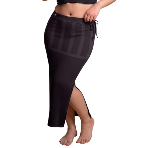 Image of dermawear Women Blended Fabric Saree Shapewear Petticoat (SS-406)