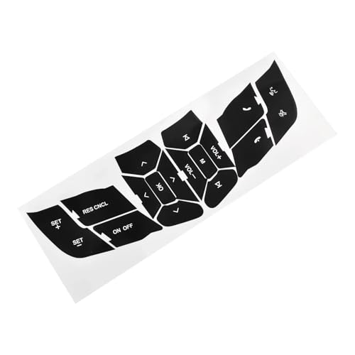 Autocollants bouton de volant pour Mustang habitacle look neuf