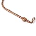 Bull Whip 06 Foot 16 Plaits Kangaroo Hide Leather Equestrian Bullwhip Leather for Sound Practice, Horse Handling & Costume Use