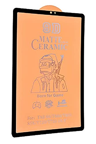 mobitronix Anti-Fingerprint Screen Guard Scratch Protector Matte Screen Guard for Samsung Galaxy Tab S6 10.5" Inch 2019 (SM-T860 / T865) -Black Edges [Matte Feel Temper(Its Not Glass)] (B09GW3BGNS) Amazon Price History, Amazon Price Tracker