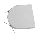 Parliky Garden Seat Cushion Removable Tie Design Modern Minimalist Style for Patio Dining Chairs Comfortable Sitting Mat