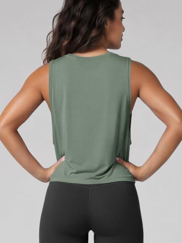 Image of ODODOS 3-Pack Loose Tank Tops for Women Sleeveless Gym Athletic Workout Tops Yoga Shirts