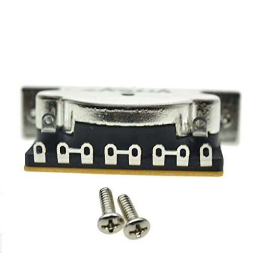 Dopro Heavy Duty 3 Way Guitar Pickup Lever Switch Pickup Selector Switch for Strat Tele with Plastic Chrome Tip - Image 4